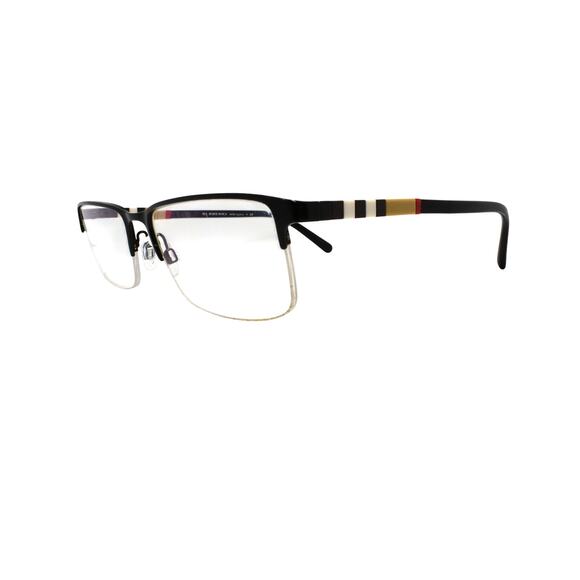 Burberry B 1282 1001 55-18-145mm Eyeglasses FRAMES ONLY - GOOD CONDITION - Picture 1 of 10